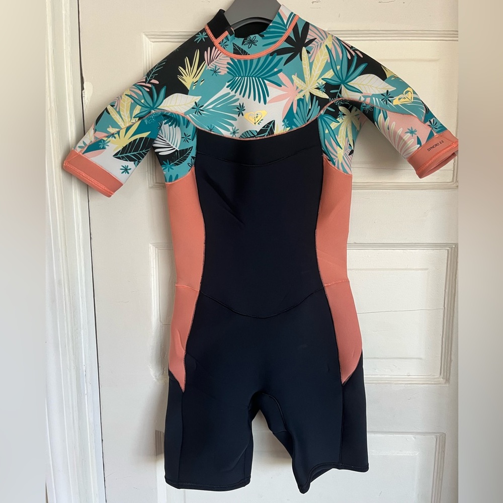 ROXY Girls 14 Syncro 2/2 mm. Springsuit Wetsuit